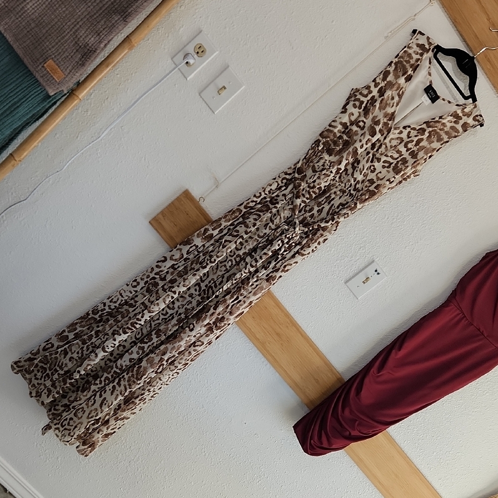 Vici Animal Print Maxi Dress